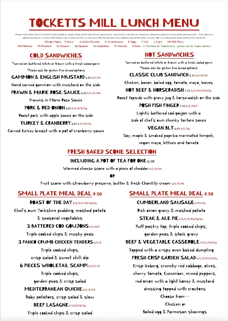 Menu_Tocketts Mill Country Park and Restaurant_Boosbeck_image_3