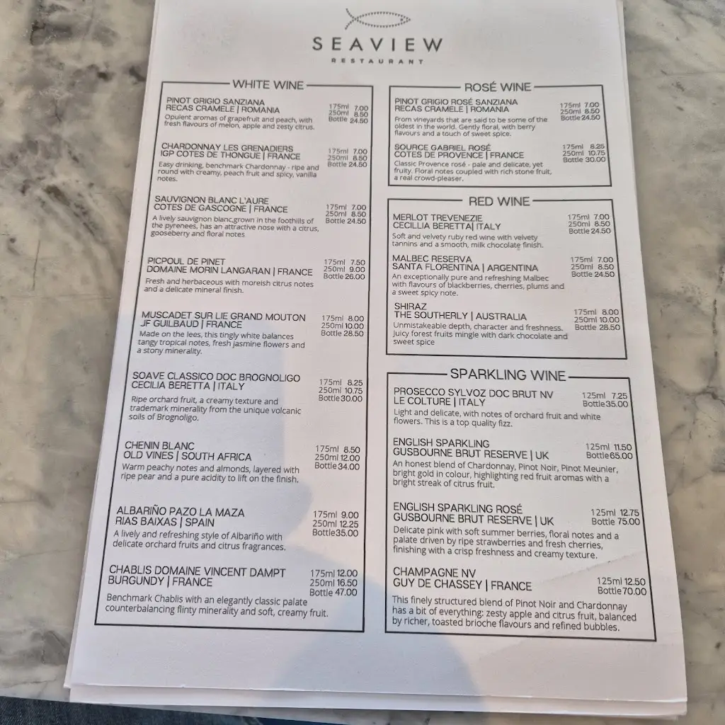 Menu_The Seaview Restaurant_Boosbeck_image_1