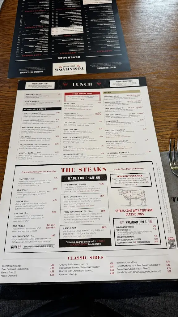 Menu_Tomahawk Steakhouse Saltburn_Boosbeck_image_1