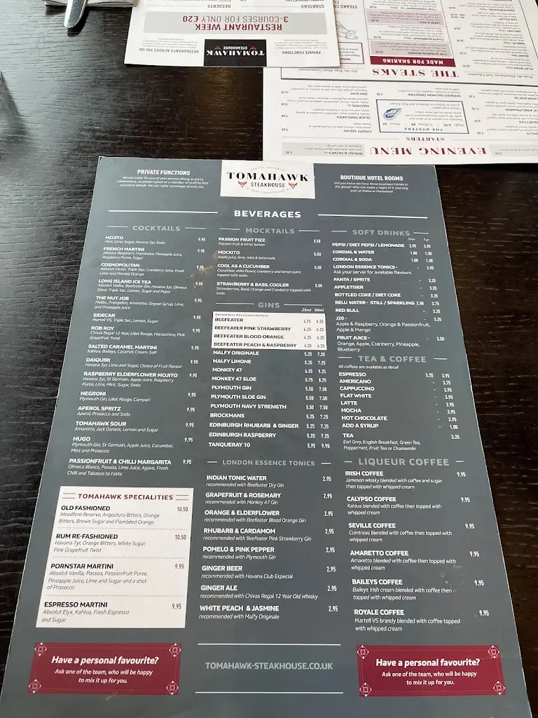 Menu_Tomahawk Steakhouse Saltburn_Boosbeck_image_4