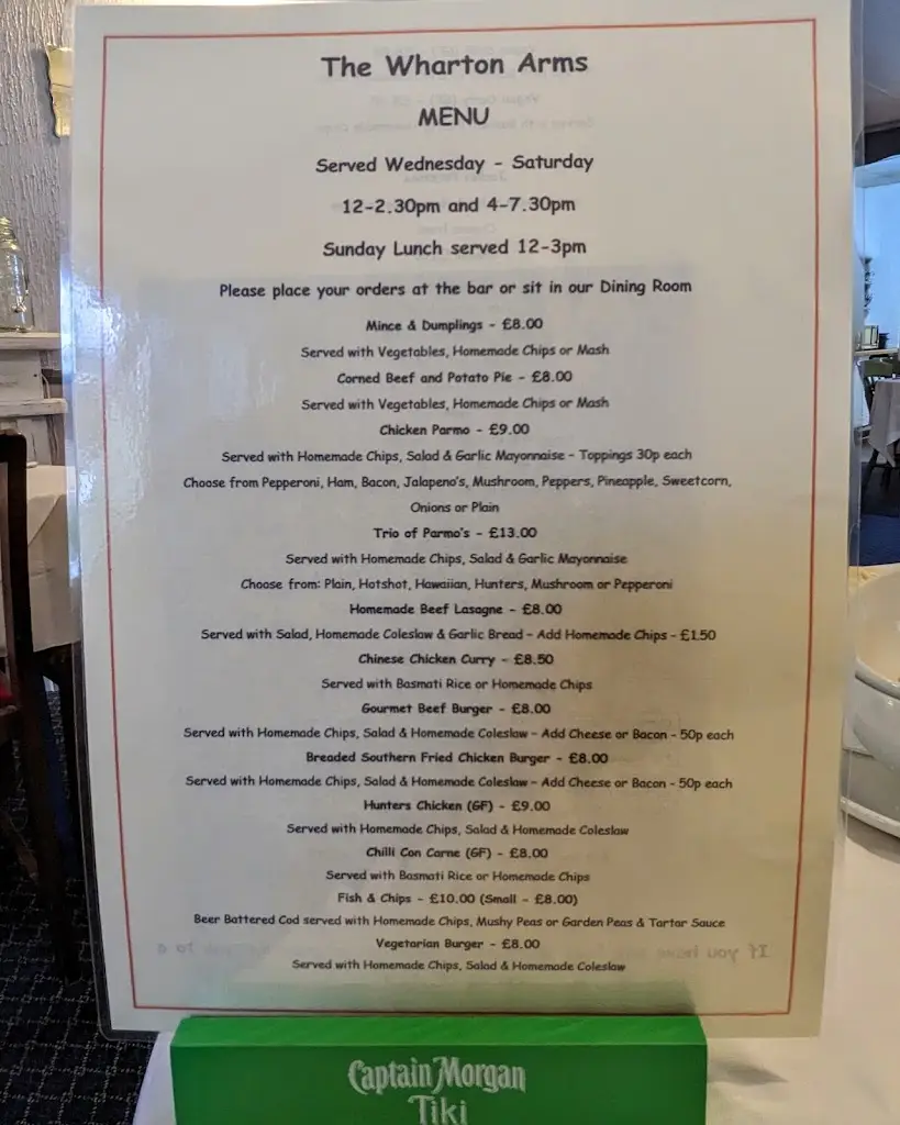 Menu_Wharton Arms Hotel_Boosbeck_image_1
