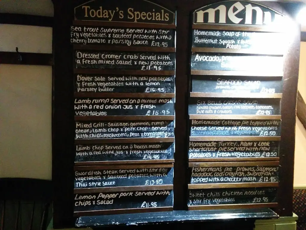 Menu_Six Bells_Boreham_immagine_3