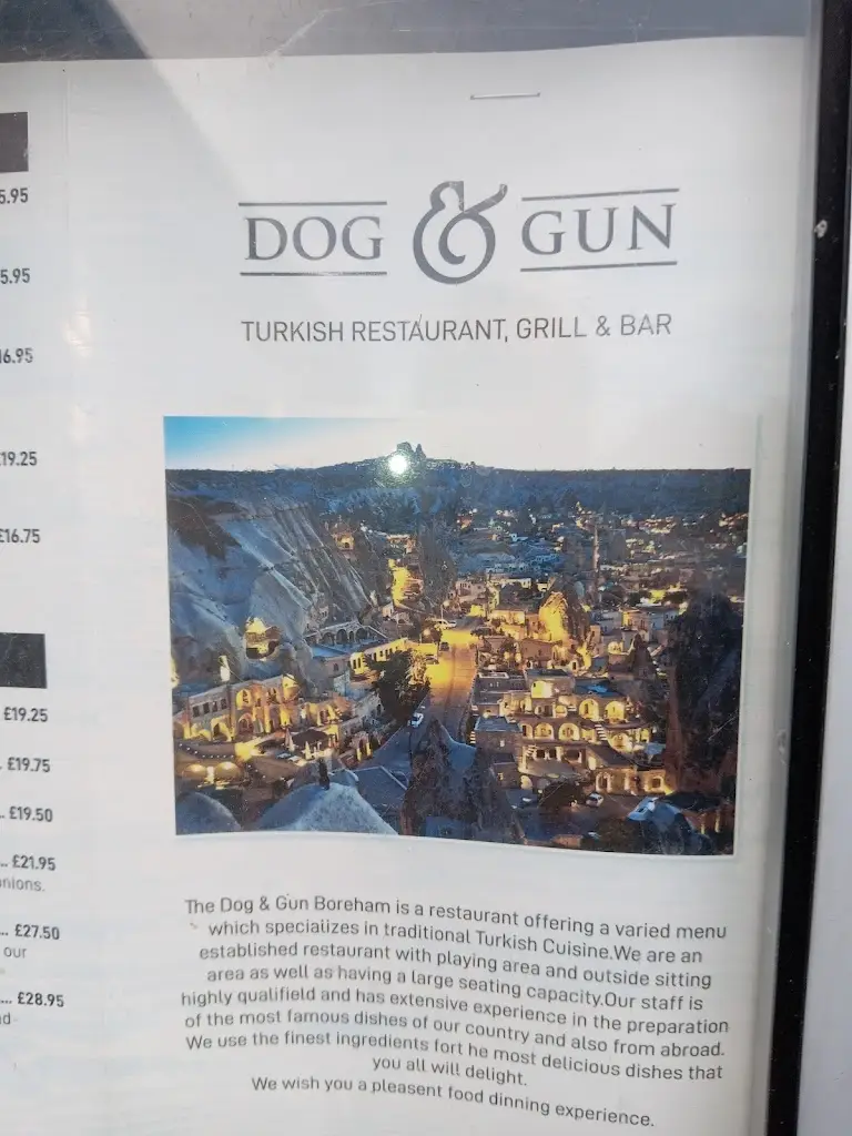 Menu_The Dog & Gun_Boreham_image_2