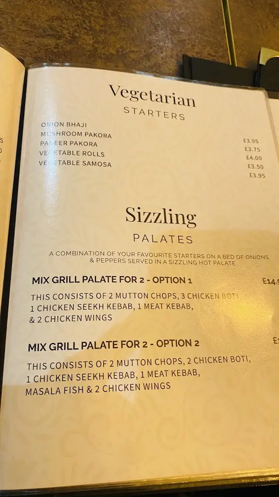 Menu_Gurkha Aroma_Bolsover_image_2