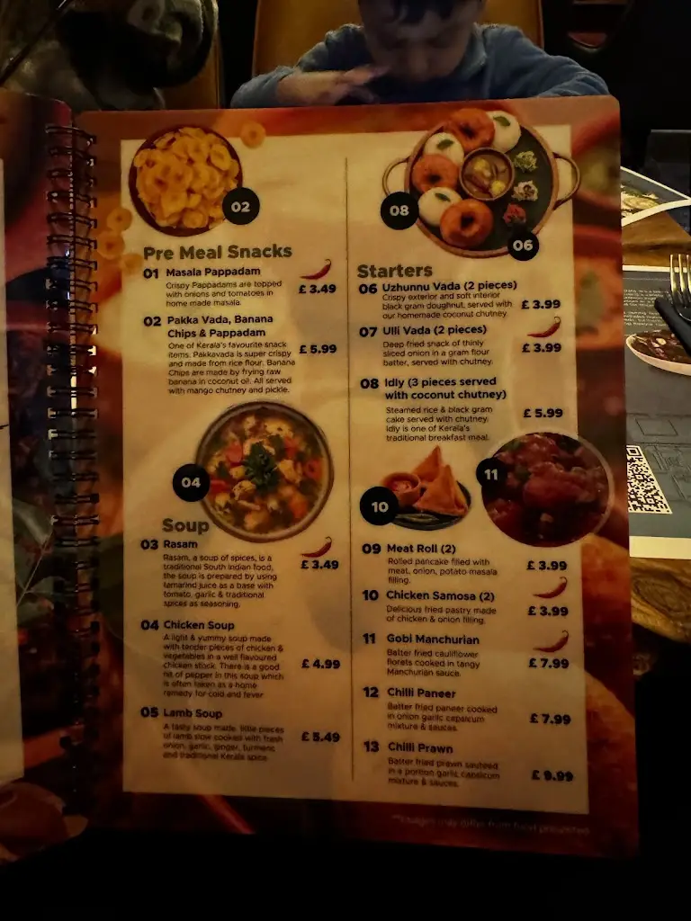 Menu_Alleppey Kitchen_Bolsover_immagine_3