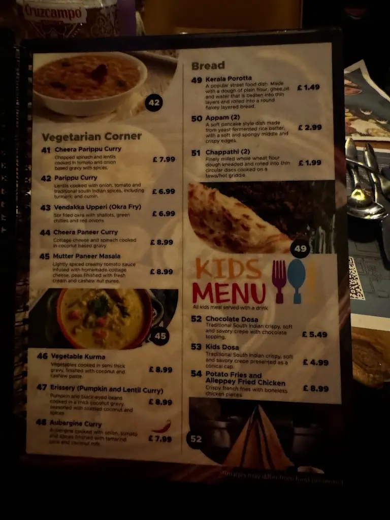 Menu_Alleppey Kitchen_Bolsover_immagine_4