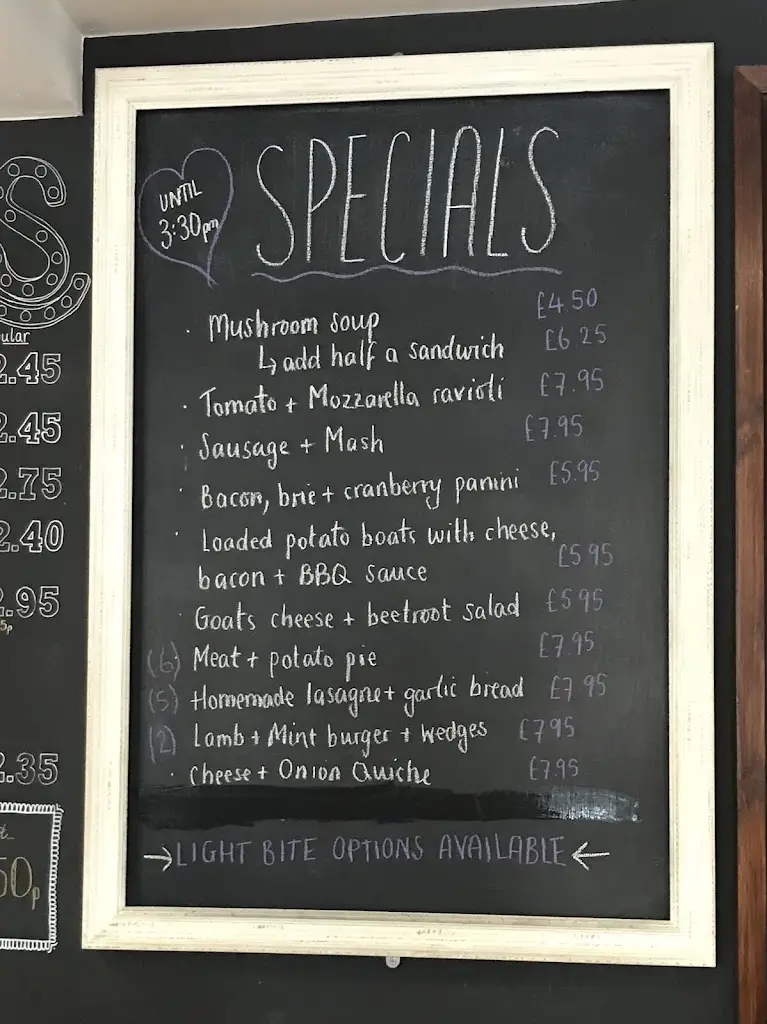 Menu_The Pump_Bolsover_image_4