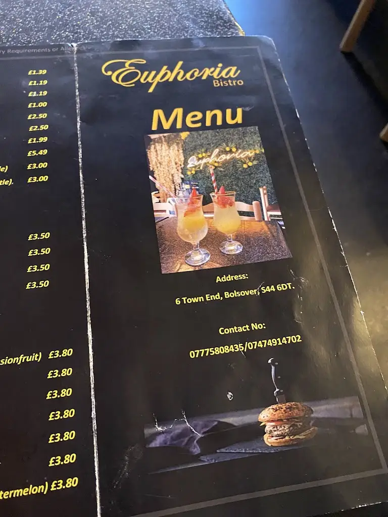 Katie P_Euphoria Bistro_Bolsover_review