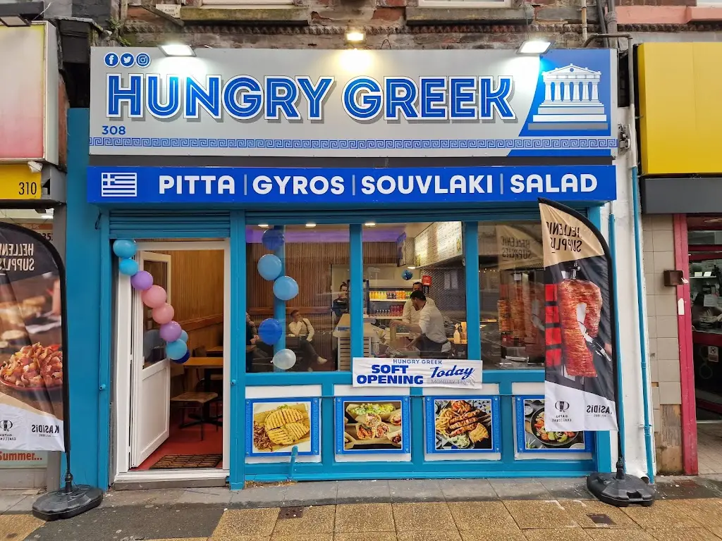 Hungry Greek restaurant in Bootle