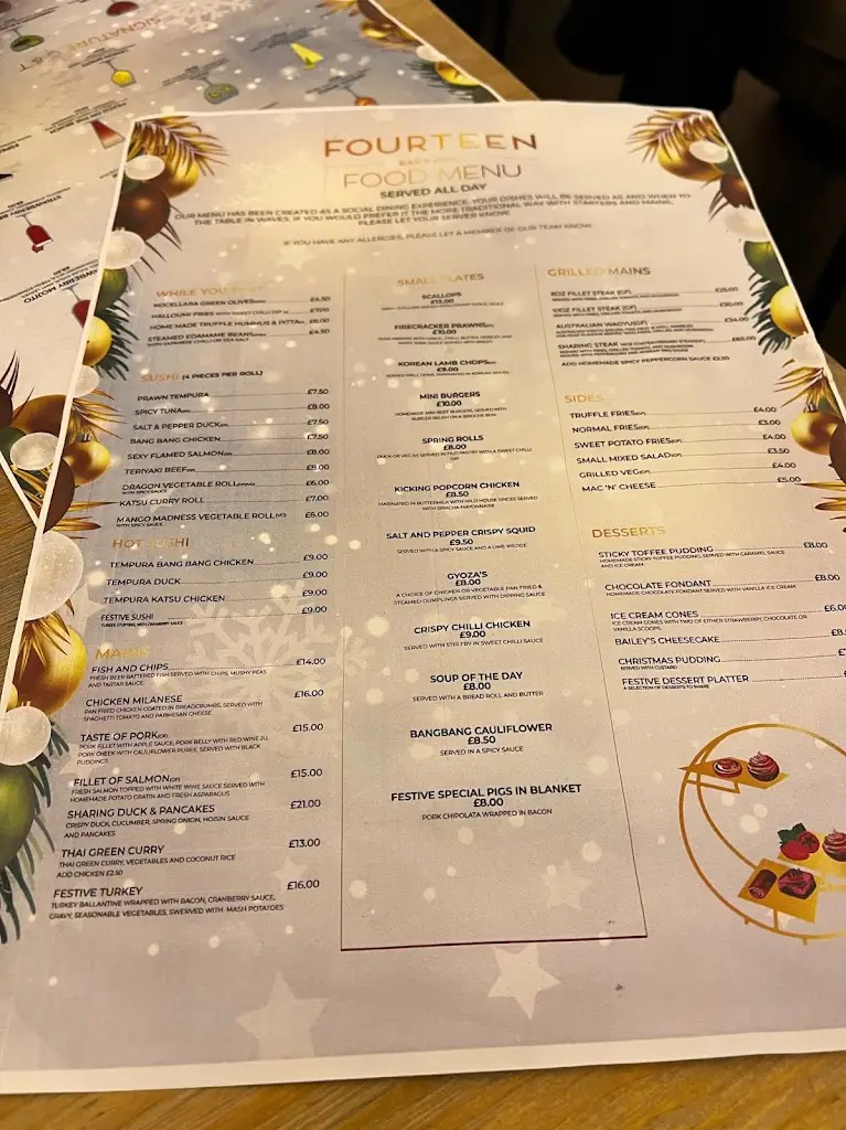 Menu_14 Bar & Grill_Bootle_image_2