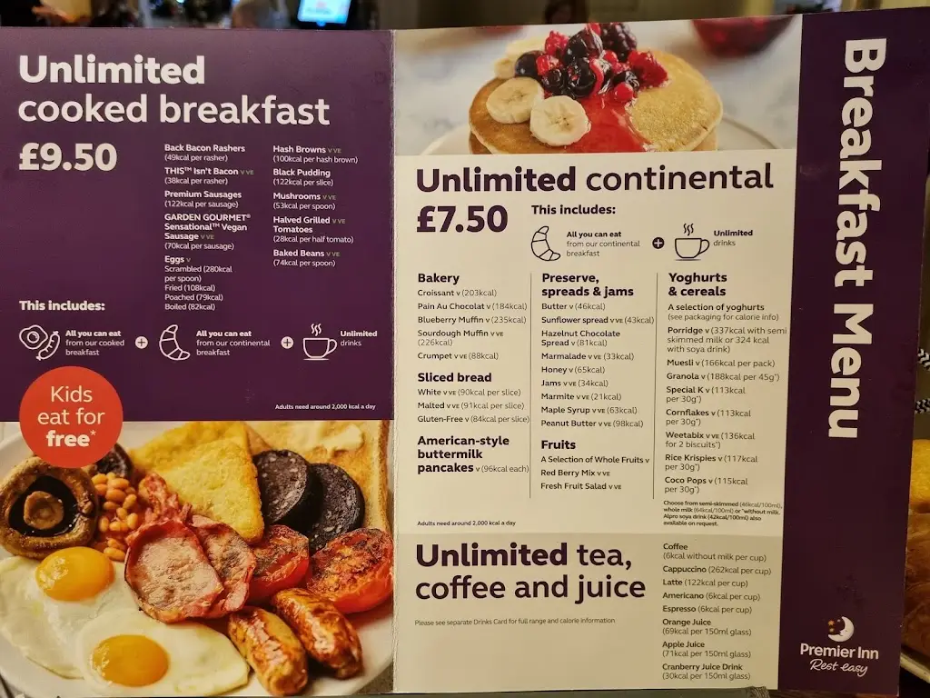 Menu_The Packet Steamer Beefeater_Bootle_immagine_1