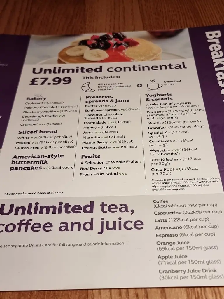 Menu_The Packet Steamer Beefeater_Bootle_immagine_2