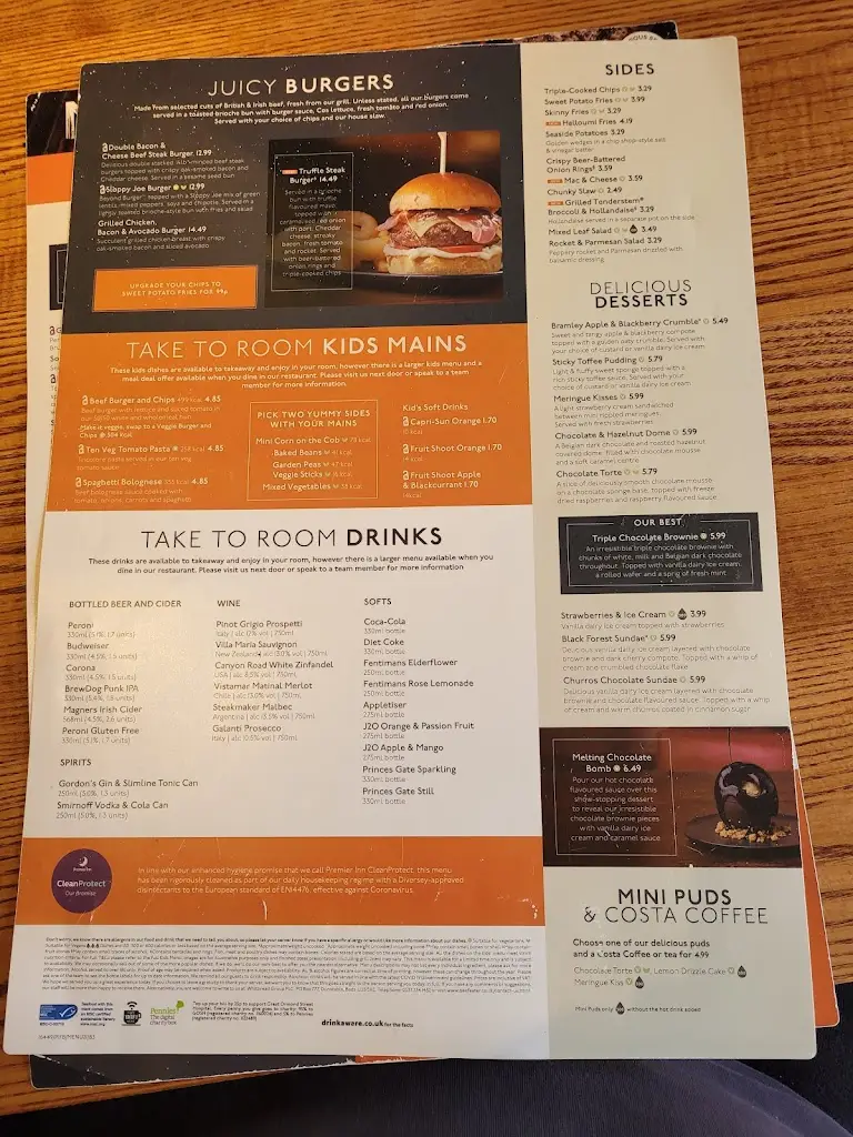 Menu_The Packet Steamer Beefeater_Bootle_immagine_3