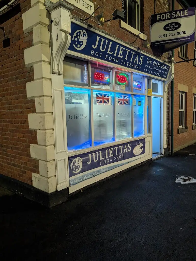 Juliettas restaurante en Blyth
