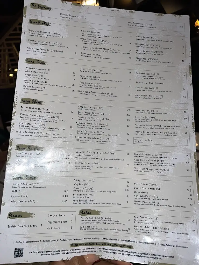 Menu_Coco Asia_Borough of Thurrock_image_2