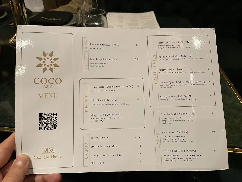 Menu_Coco Asia_Borough of Thurrock_image_4
