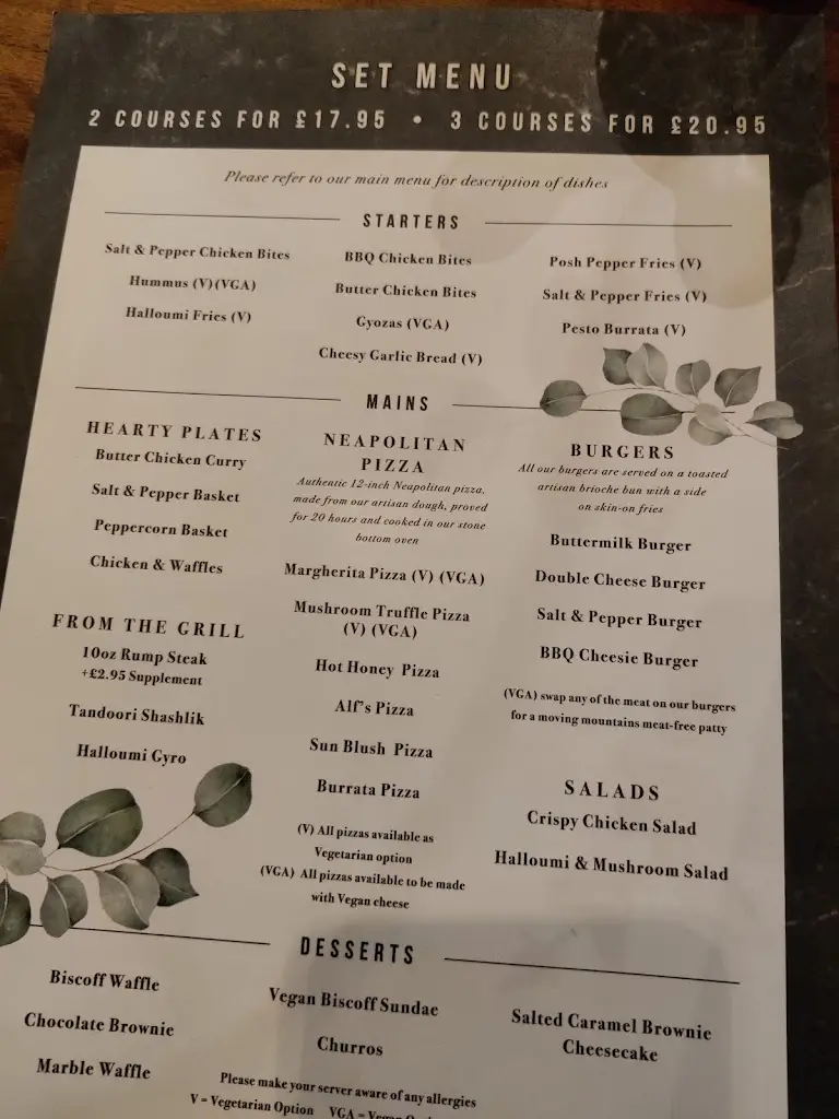 Menu_Alfred's_Borough of Bury_image_2