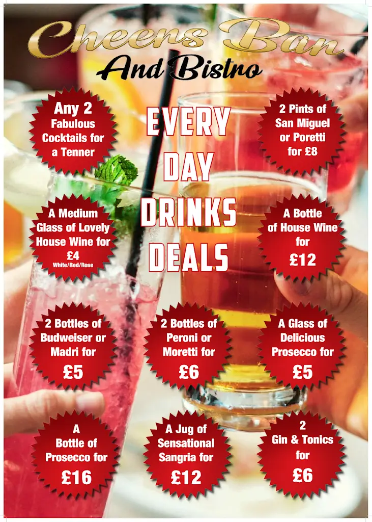 Menu_Cheers Bar & Bistro_Borough of Bury_imagen_2