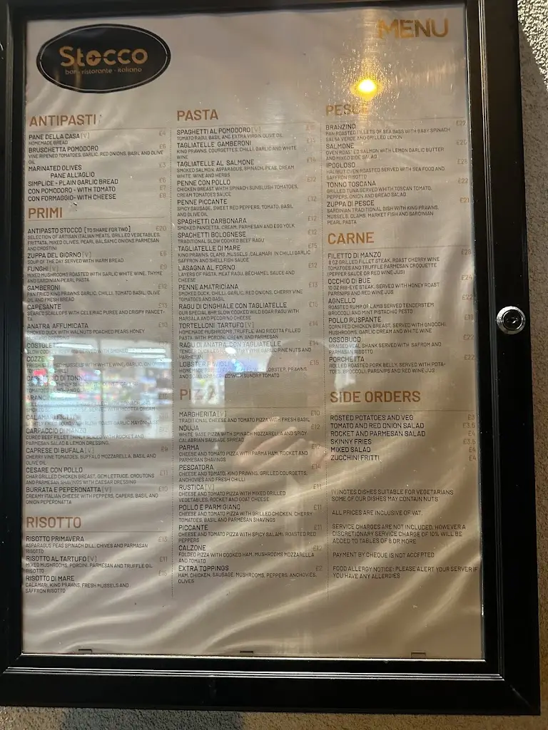 Menu_Stocco Oldham - Authentic Italian Restaurant_Borough of Oldham_image_2