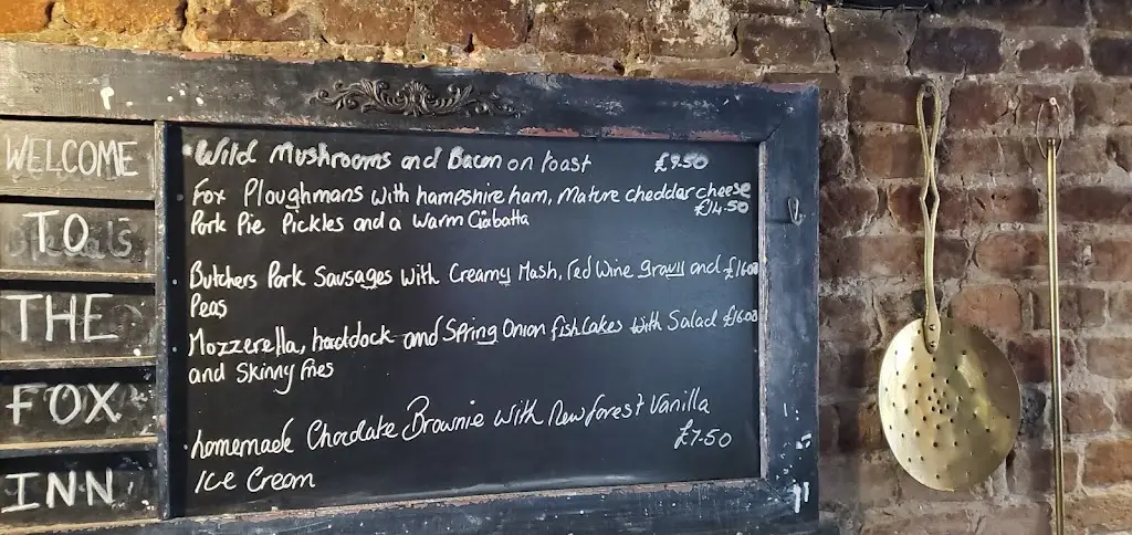 Menu_The Fox - Bramdean_Alresford_image_2