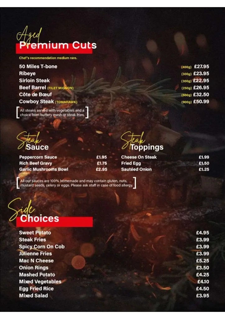Menu_Zaraks Grill Lounge_Borough of Oldham_image_1