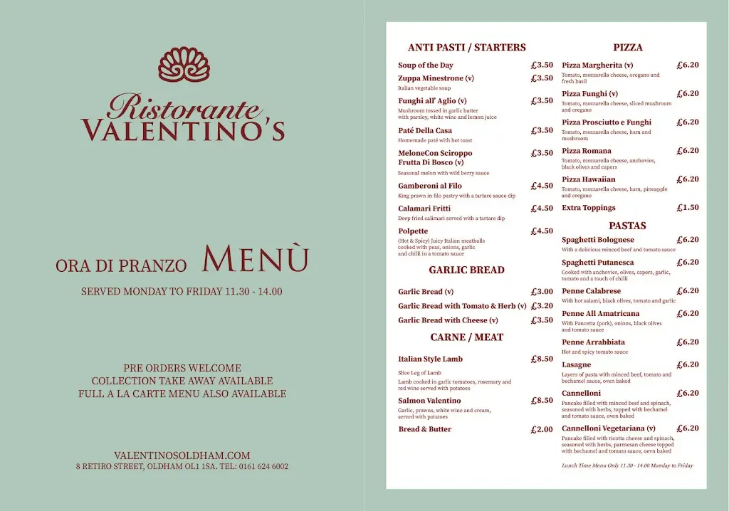 Menu_Valentino_Borough of Oldham_image_2