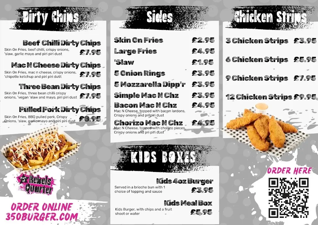 350 Burger Restaurant in Bordon