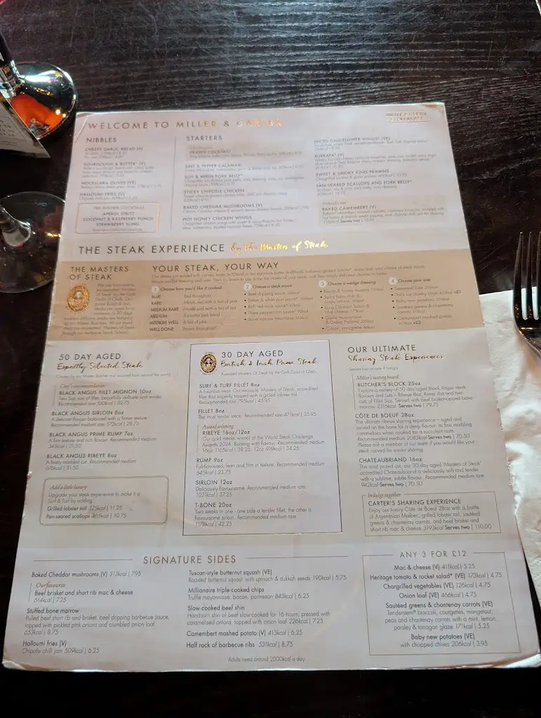 Menu_Miller & Carter Tynemouth_Borough of North Tyneside_image_2