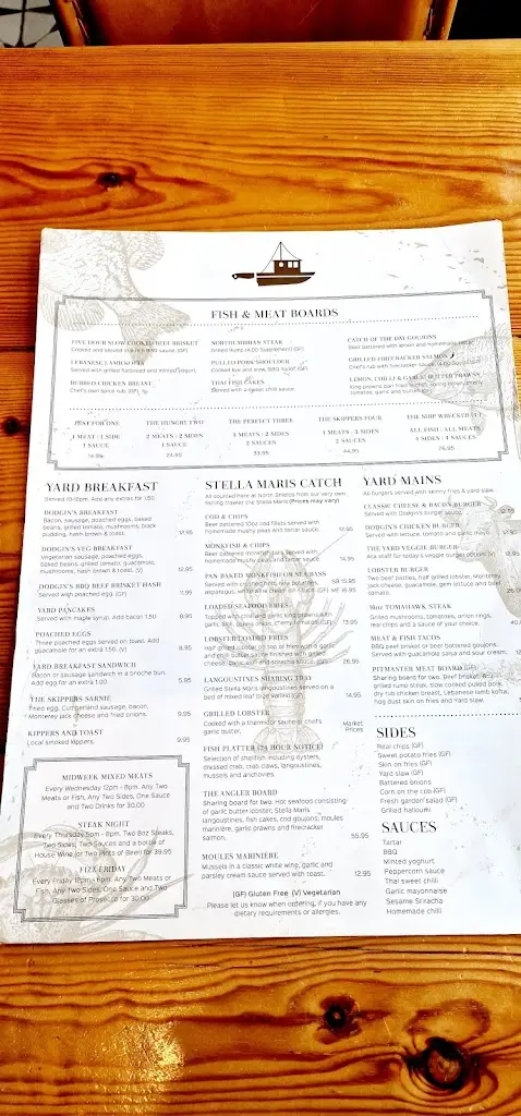 Menu_Dodgin's Yard_Borough of North Tyneside_image_2