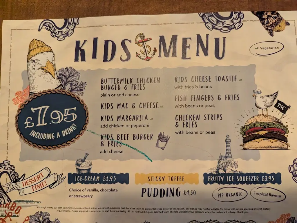 Menu_The Ship’s Cat_Borough of North Tyneside_image_1