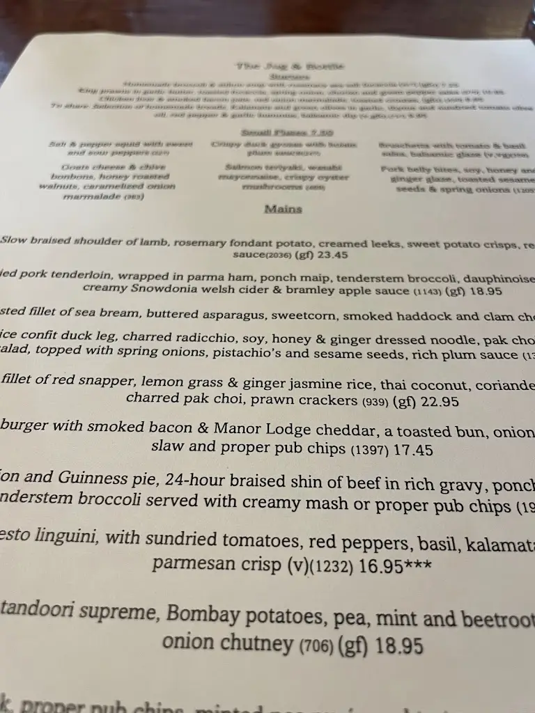 Menu_The Jug & Bottle_Borough of Halton_image_1