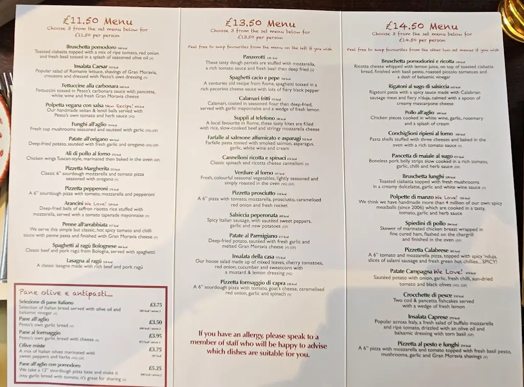 Menu_Pesto Widnes_Borough of Halton_image_1