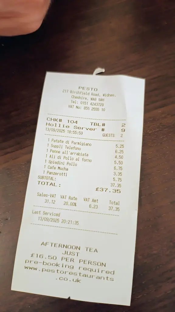 Debbie Farmer_Pesto Widnes_Borough of Halton_review