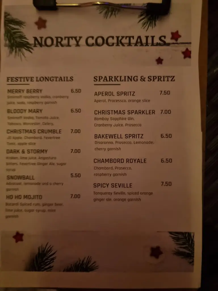 Menu_The Norton Arms_Borough of Halton_image_2