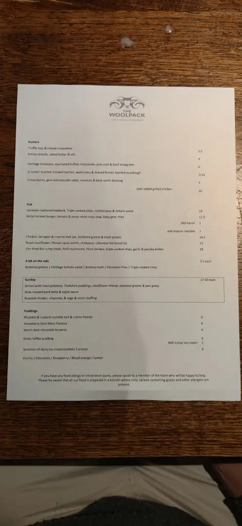 Menu_The Woolpack Inn_Alresford_image_2