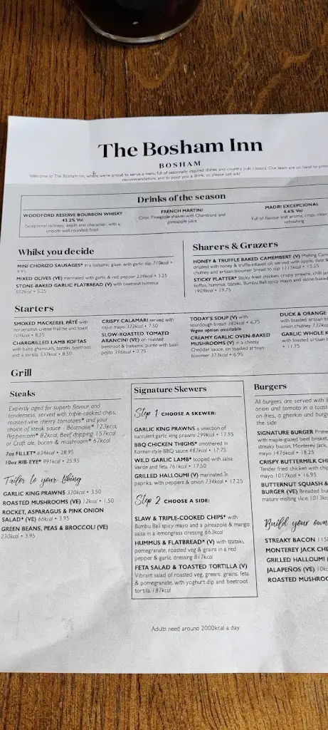 Menu_The Bosham Inn_Bosham_image_4