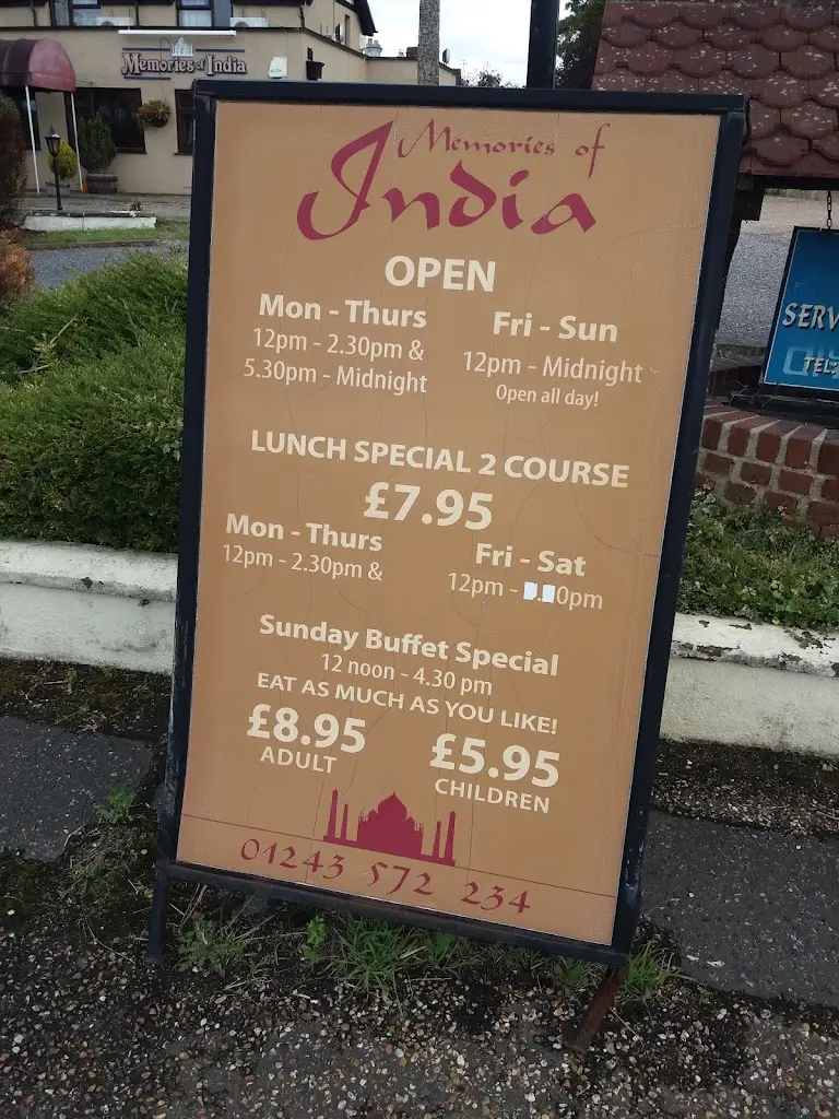 Menu_Memories of India_Bosham_image_1