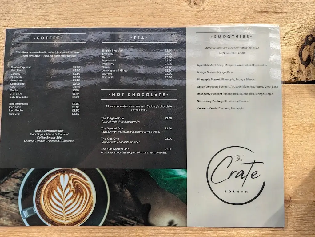 Menu_The Crate Bosham_Bosham_image_4