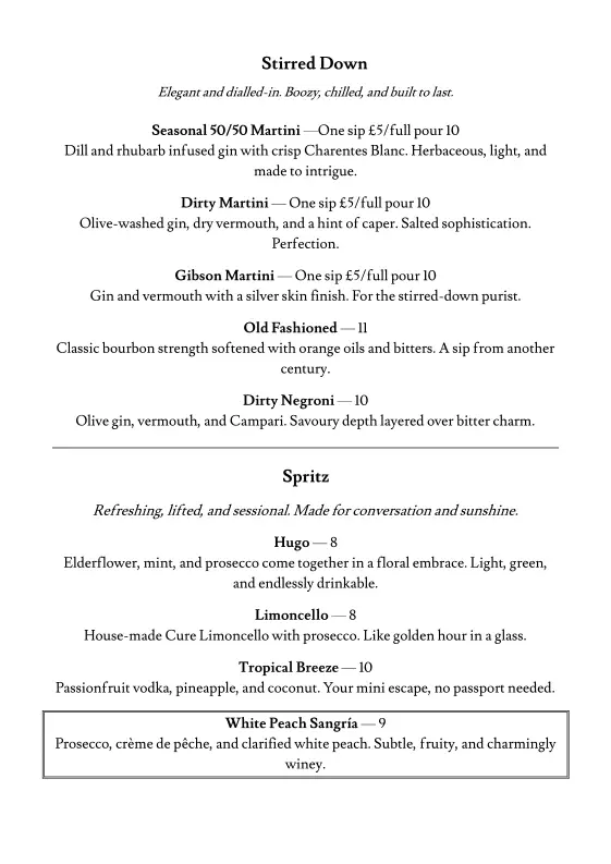 Menu_Cure Bistro_Borough of Stockport_image_4