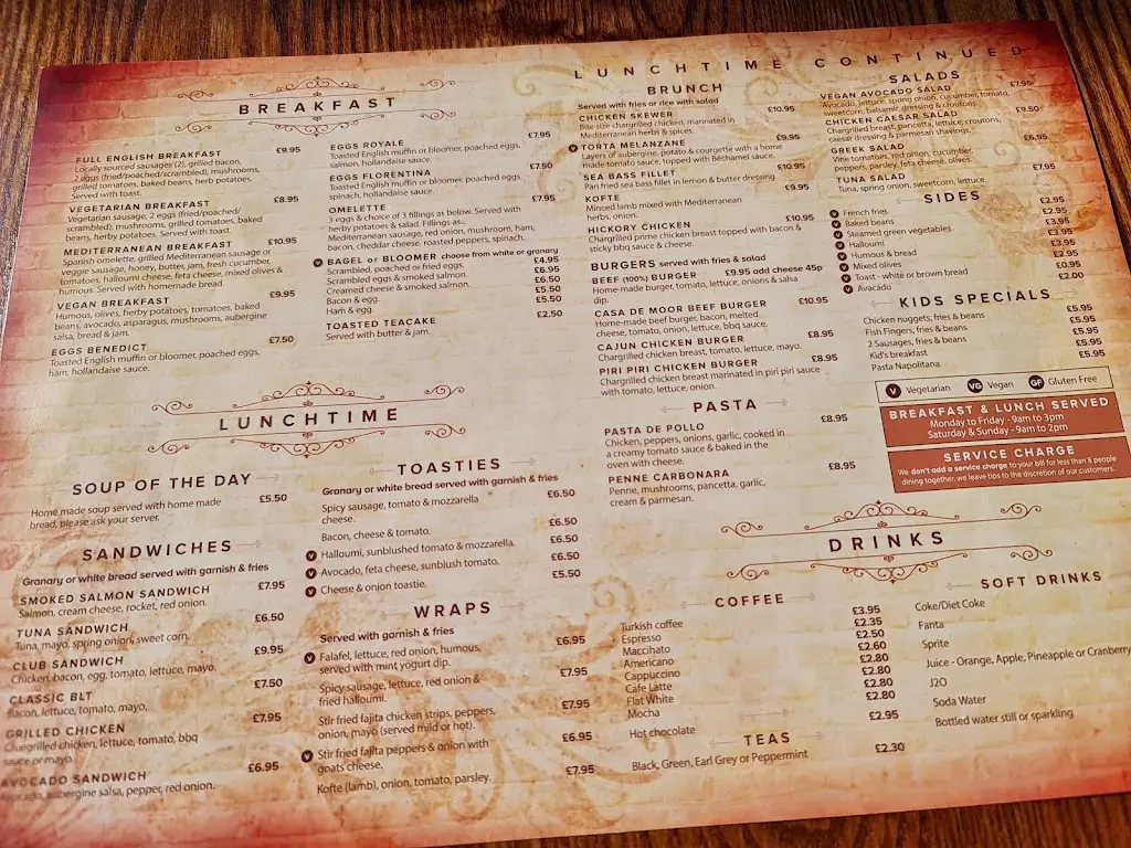 Menu_Casa De Casa_Borough of Stockport_image_2