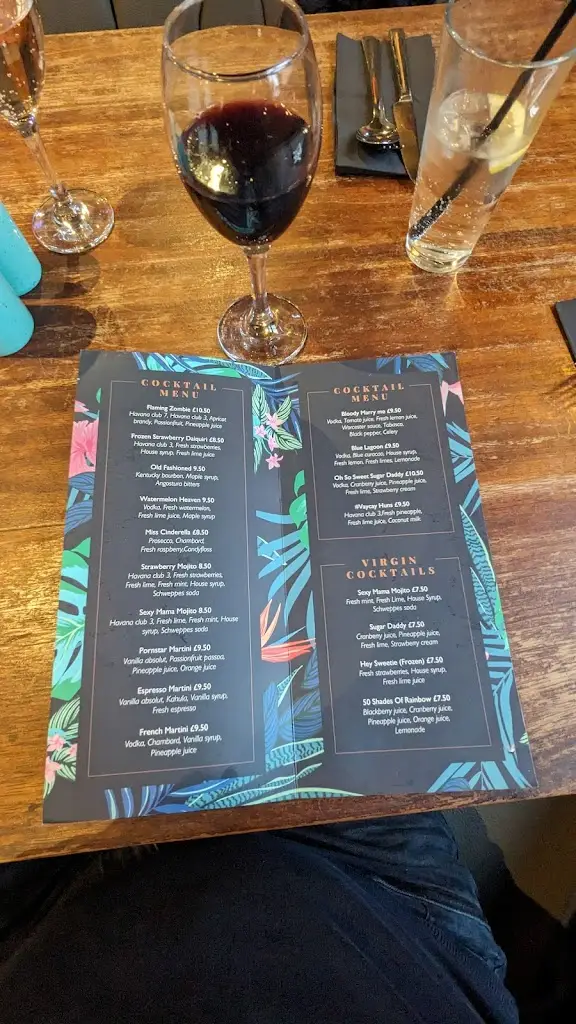 Menu_Se7en bar&grill_Borough of Stockport_image_1