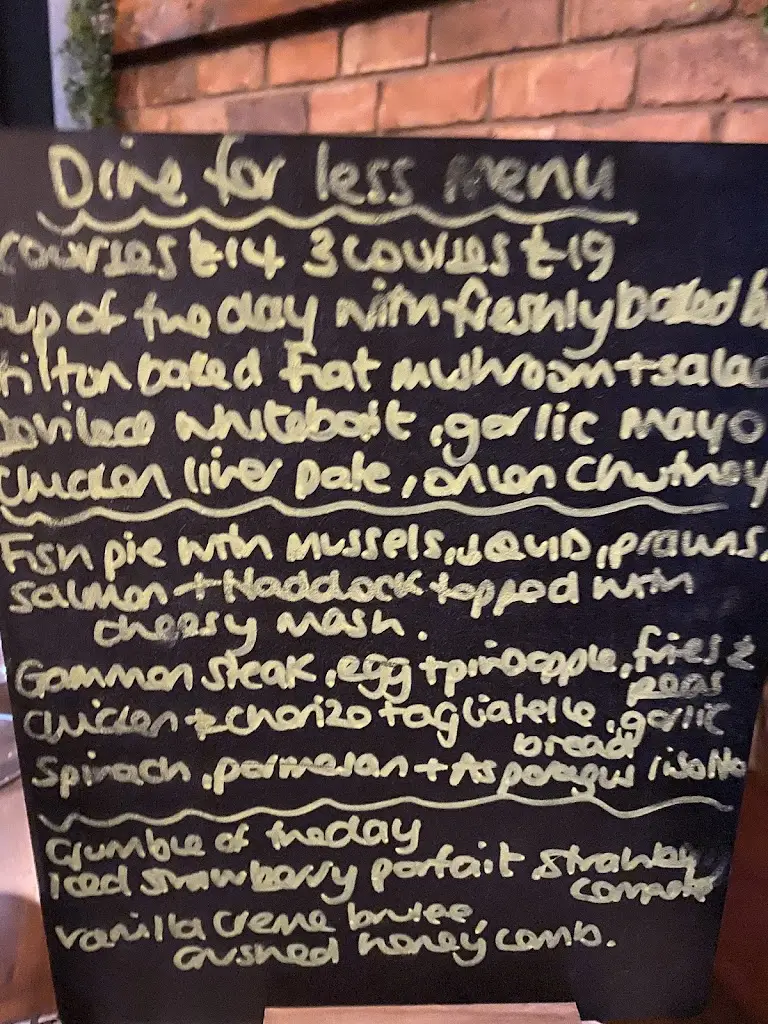 Menu_The Rutland Arms_Bottesford_image_1