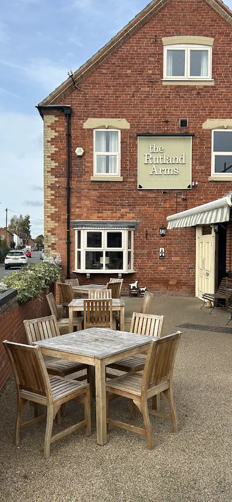 The Rutland Arms restaurant in Bottesford