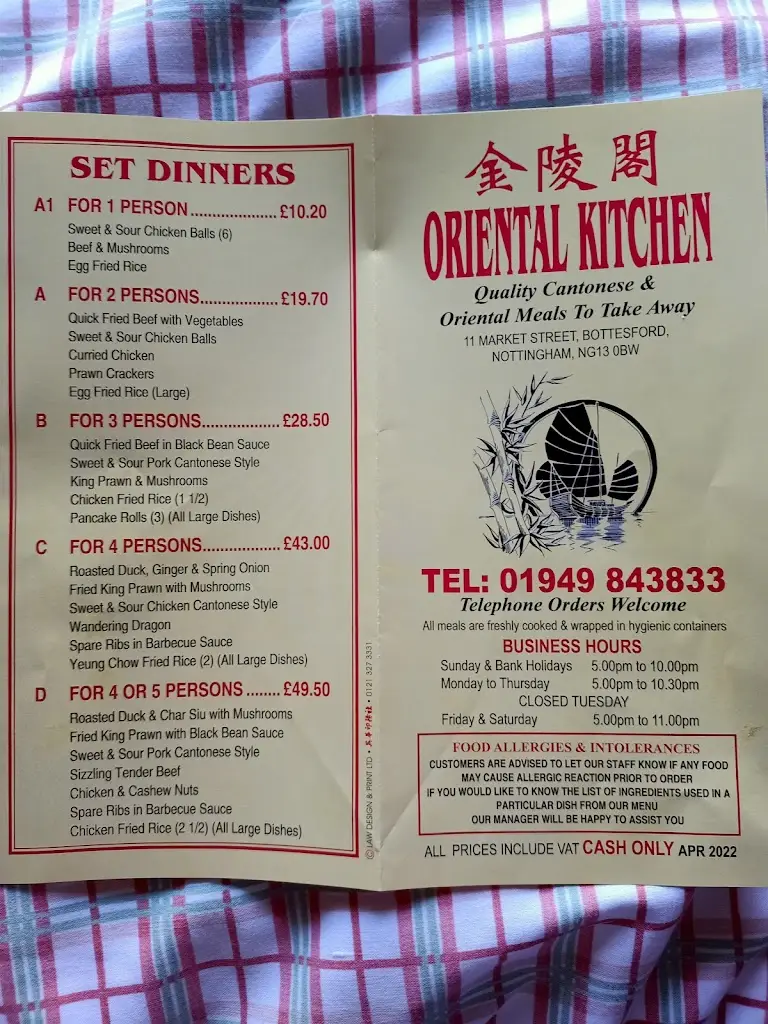 Menu_Oriental Kitchen_Bottesford_immagine_2