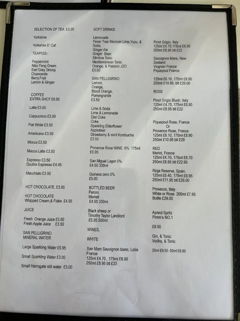 Menu_The Dining Room_Boroughbridge_image_1