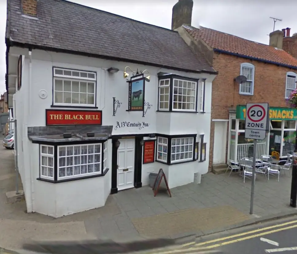 Black Bull Inn restaurant in Boroughbridge