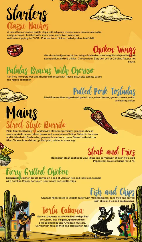 Menu_La Sentidos Loca_Borough of Wigan_image_3