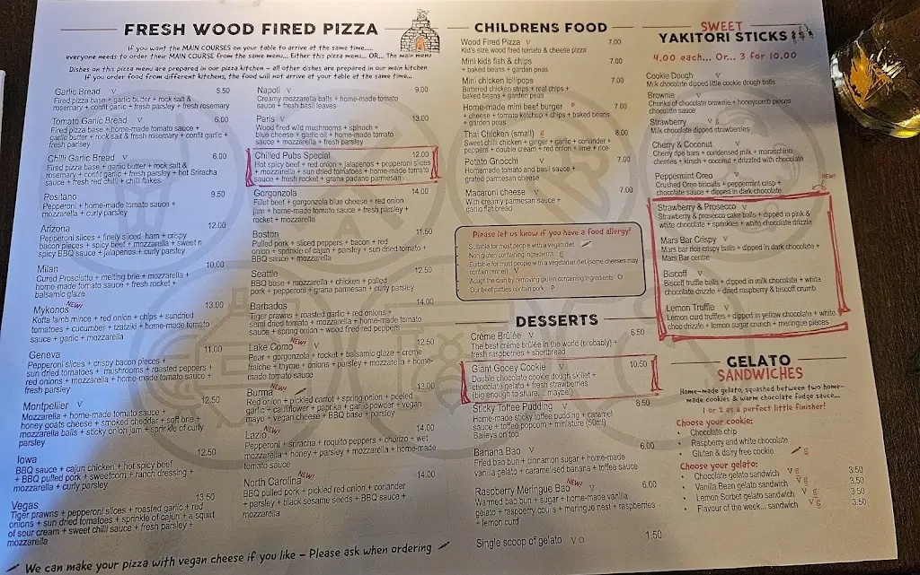 Menu_The Swan at Walton_Alrewas_image_2