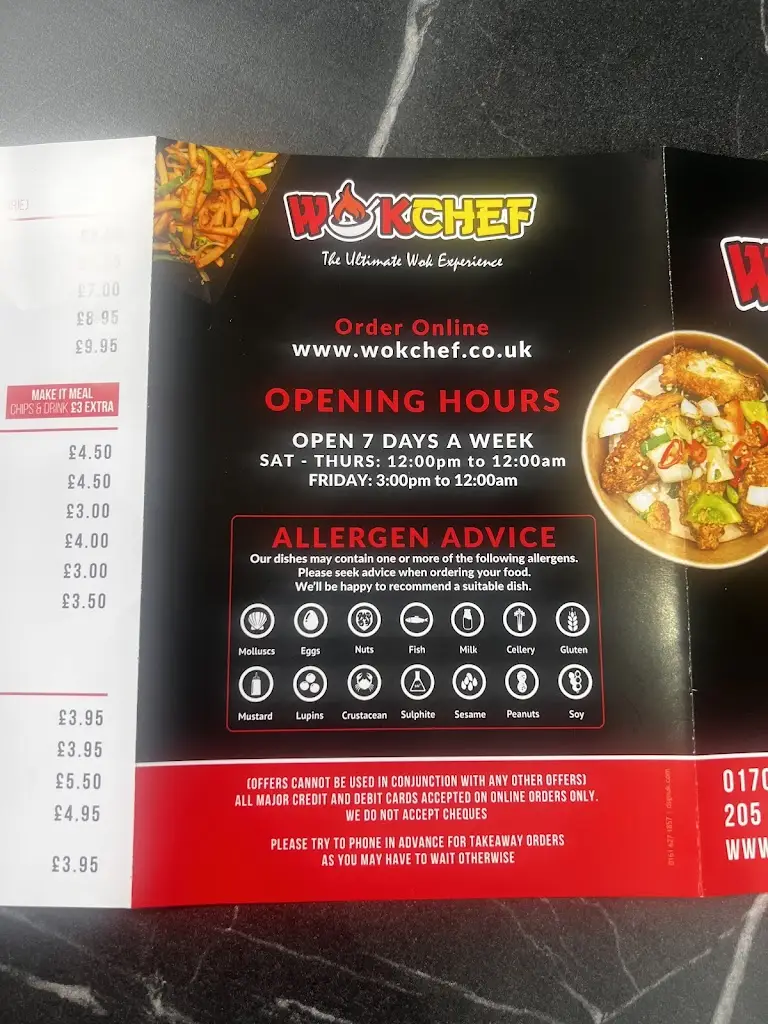 Menü_Wokchef Rochdale_Borough of Rochdale_Bild_4