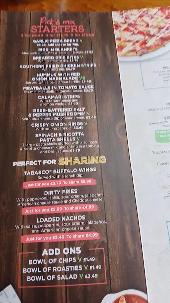 Menu_The Sandbrook_Borough of Rochdale_image_2